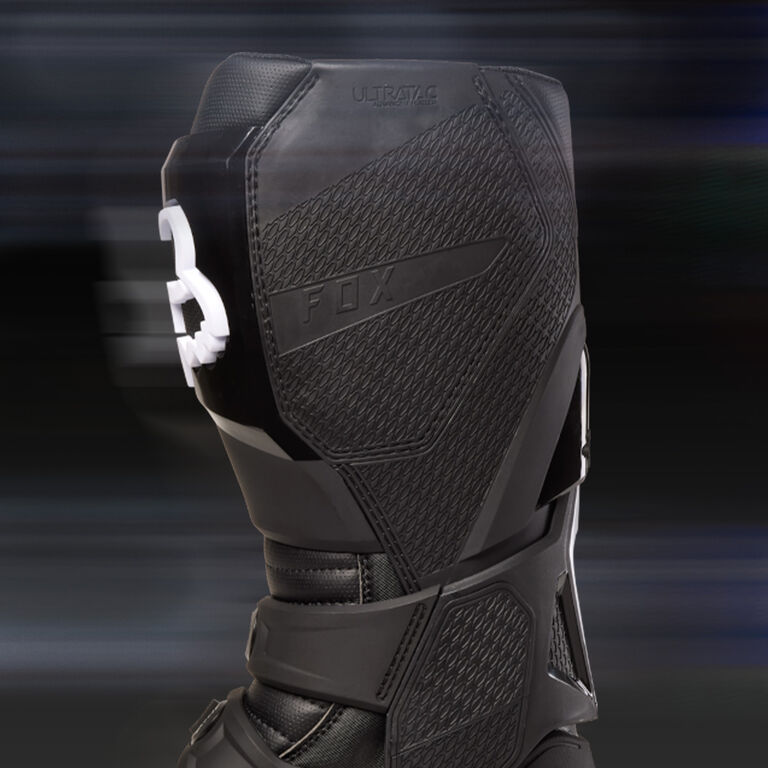Instinct boot side profile, Innovations in grip, durability, and protection.