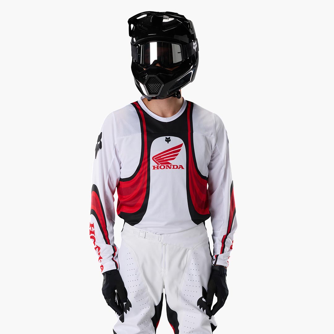 180 Honda — White/Red
